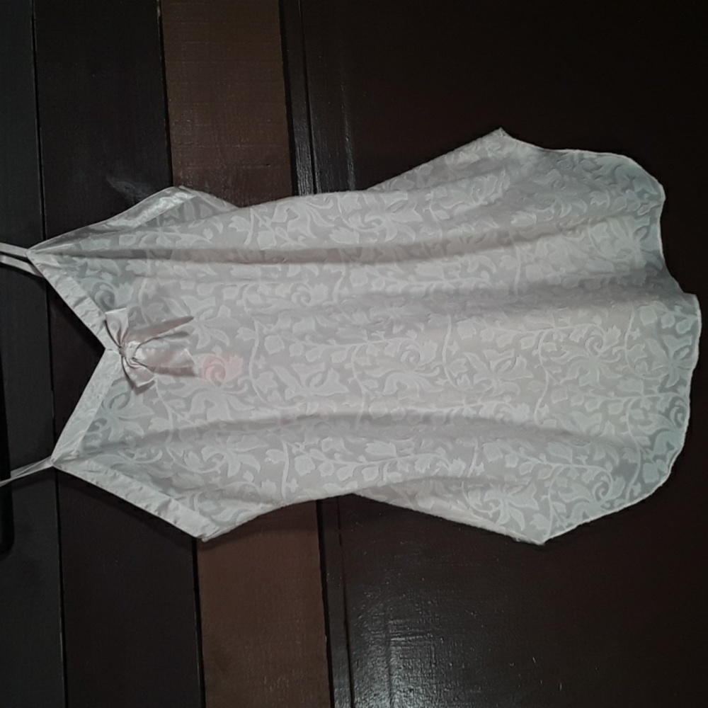 1X Pink Just For Women Girly, Flirty Gorgeous Lingerie Nightgown - Picture 13 of 15